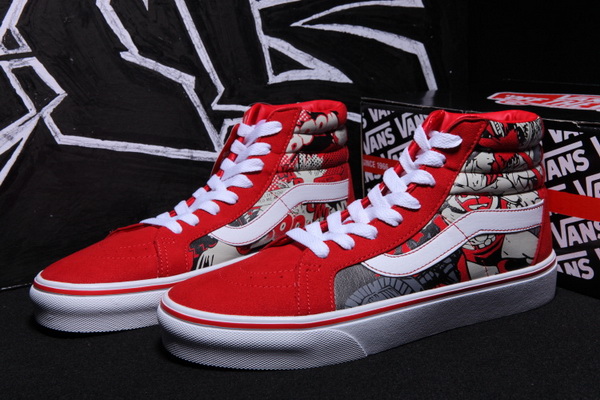 Vans High Top Shoes Women--358